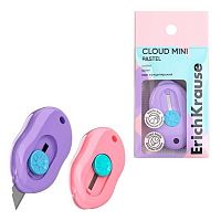 Нож канцелярский EK "Cloud Mini Pastel" 62755 асс.