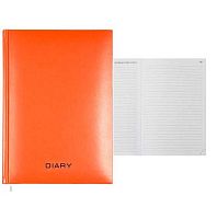 Ежедневник н/д А5 136л. ATTOMEX тв.обл. б/в "Even" 2234015 оранж.,бел.бум.,поролон