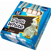 Мел белый  12шт. CENTRUM 80370 к/к