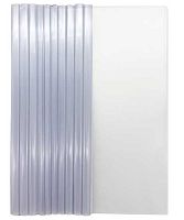 Папка боковой зажим А4 INTELLIGENT DL-121 прозрачн.,пластик.,клип