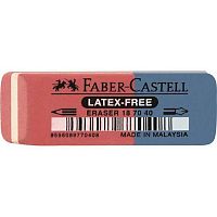 Ластик Faber-Castell 7070 (187040) д/ч/г и цв.карандашей, каучук, двусторонний