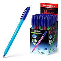 Ручка масл. шар. EK U-108 Stick Neon "Ultra Glide Technology" 58092 синяя,1,0мм