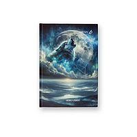 Бизнес-блокнот А6  64л. SVETOCH "Вою на луну" ББ244 (01667) глянц.лам.,клетка Бизнес-блокнот А6  64л. SVETOCH "Вою на луну" ББ244 (01667) глянц.лам.,клетка