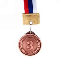 Медаль с лентой "Россия" средняя  3место