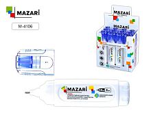 Коррект. ручка  8мл MAZARI "Akira" M-4106 метал.након.,морозоуст.