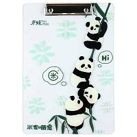 Клипборд А4 КОКОС "Панда" 251376 акрил