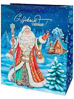 Пакет подар. Миленд Dream cards НГ "Дедушка Мороз" ППК-2338 глит.,мат.лам.,26,4*32,7*13,6см