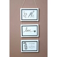 Фоторамка-коллаж на 3 фото 10*15см "Maria" белая 640-1231