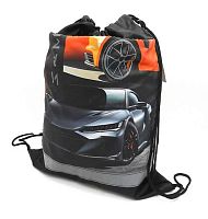 Сумка д/обуви ПЧЕЛКА СДС-71 42*34см "Sport car" ткань,карм.,светоотр.полоса