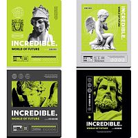 Тетрадь 48л. (клетка) BG "Невероятный мир" 11067 глянц.лам.