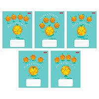 Тетрадь 18л. (клетка) ХАТ "Апельсиновая йога" асс.