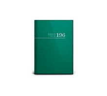 Книга учета А4 196л. Проф-Пресс (клетка) "Зелёная" 196-3171 тв.обл.,глянц.лам.