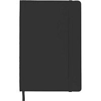 Записная книжка А5  80л. deVENTE 2251642 чёрная,тв.обл.,кож.зам.,soft touch,крем.бум.,точка