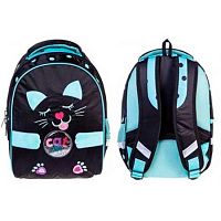 Рюкзак ХАТ Primary School "Кошка с ушками" NRk_63064 эргоном.спинка,37*26*17см,2отд.