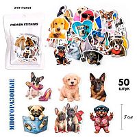 Наклейки декор. "Мемособачки" 22072-1 №7 Кн805-10шт