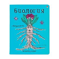 Тетрадь предм. 48л. АЛЬТ "Школа волшебства-Биология" 7-48-1145/03 мел.карт.,фольга (клетка)