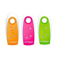 Ластик KEYROAD KR971071 термопл.рез.,белый,6*2,5*1см,пластик.держ.