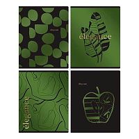 Тетрадь 48л. (клетка) BG "Elegance" 11865 металлиз..пантон,тисн.фольг.