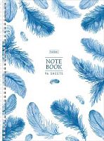 Бизнес-блокнот А4  96л. ХАТ тв.обл. спираль "Красота и легкость" 35517 клетка,мат.лам.,перфор. Бизнес-блокнот А4  96л. ХАТ тв.обл. спираль "Красота и легкость" 35517 клетка,мат.лам.,перфор.