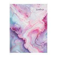 Дневник 1-11кл. КОКОС тв.обл. "Marble pastel" 252538 глянц.лам.,тисн.фольг.,девоч.