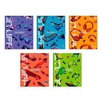 Тетрадь 96л. (клетка) ФЕНИКС "Яркие детали" 63714 выб.твин лак,асс.