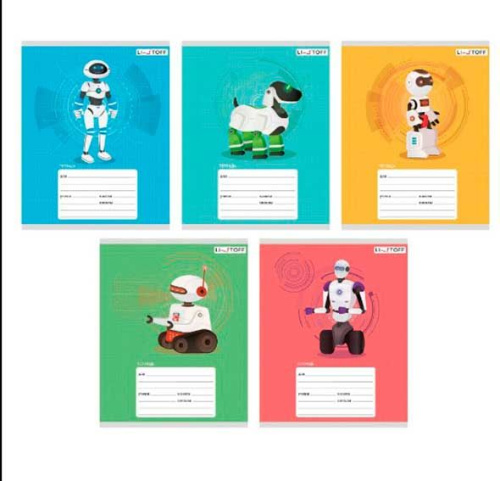 Тетрадь 18л. (клетка) ЭКСМО "Роботы" ТК188888 мел.карт. Тетрадь 18л. (клетка) ЭКСМО "Роботы" ТК188888 мел.карт.