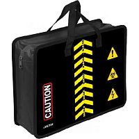 Папка пластик,с ручками А4 deVENTE "Danger" 8054362 с расш.10см,400мкм