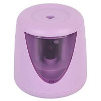Точилка электрическая КОКОС 231038 USB,с контейнером,75*75*78мм,сиреневая