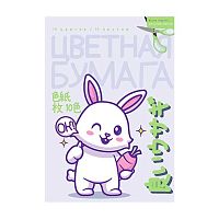 Бумага цв. А4 10л.10цв. BV "Kawaii" 82698/01 в папке