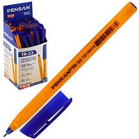 Ручка шар. PENSAN "TR-23" 1599470 синяя,1,0мм,треуг,жёлт.корп.