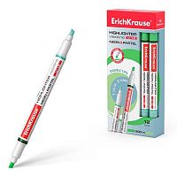 Маркер текст. EK Visioline V-16 "Neon+Pastel" 56016 зелёный,двустор.,скошен.,0,6-3,3мм