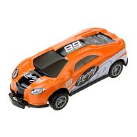Игрушка инерц. 1TOY "Авто Сальто. Машинка металлическая прыгающая оранж." Т23211-2 9см