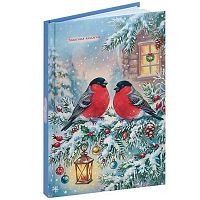 Записная книжка А5  80л. Проф-Пресс "Зимняя атмосфера-4" ЗК80-4065 тв.обл.,мат.лам.