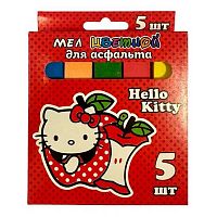 Мел д/асфальта Jumbo  5цв. CENTRUM "Hello Kitty" 74748 к/к,е/подвес