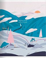 Тетрадь 48л. (клетка) Be Smart "Moments. Поезд" N5362 микротекстур.,лам.,скругл.углы