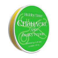 Спандекс (эластомерная нить) АЛЬТ 2-477/04 д/бижутерии 0,8мм 18м золотой