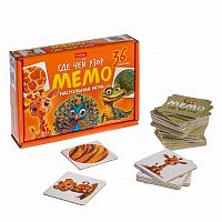 Игра настольная ХАТ Мемо "Где Чей Узор" 35004 36карточек