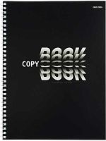 Тетрадь 60л. (клетка) А4 Проф-Пресс спираль "Чёрная тетрадь" 60-8351 цв.мел.обл.