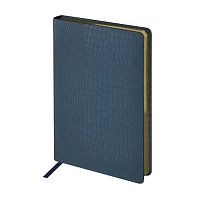 Ежедневник н/д А5 136л. BV кож.зам."Amazonia" 3-782/02 синий,золот.срез