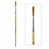 Кисть синтетика № 4 круглая Альбатрос