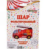 Шары возд. "Пожарная машина" 359-0127 фольга,80*87см 