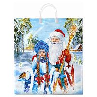 Пакет полиэт. Миленд 40*44см "Волшебная встреча" СП-4650 лам.,100мкм,пластик.ручка