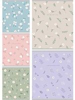 Тетрадь 48л. (клетка) Проф-Пресс "Нежные цветы" Т48-9126 цв.мел.обл.,асс.