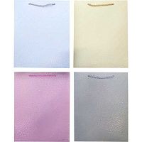 Пакет подар. бум. deVENTE "Pastel Pattern" 9041520 вертик.,31*42*12см,горячее тиснение,асс.