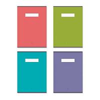 Тетрадь 60л. (клетка) В5 EK "Unicolor Bright" 63417 асс.