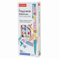 Ручка авт. масл. шар. ХАТ "Тропикана" 078445 синяя,0,7мм,с клипом,асс.
