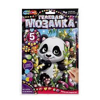 Набор д/творчества MULTIART Гелевая мозаика "Пандочка с бамбуком" GEL-123488 17*23см