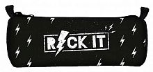 Пенал-тубус SchoolФормат 210*65 "Rock" ПТ-РИТ ткань с подклад.,на молнии