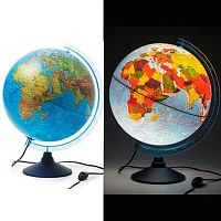 Глобус с подсв. d=320 ГЛОБЕН Классик Евро физико-политический Ке013200228