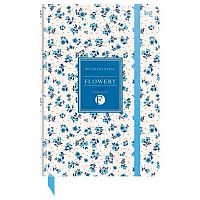 Ежедневник н/д А5 136л BG тв.обл. "Flowery. White" 64360 глянц.лам.,фольга